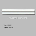 Polyurethane Architectural Decorative kujera Rail Panel Molding